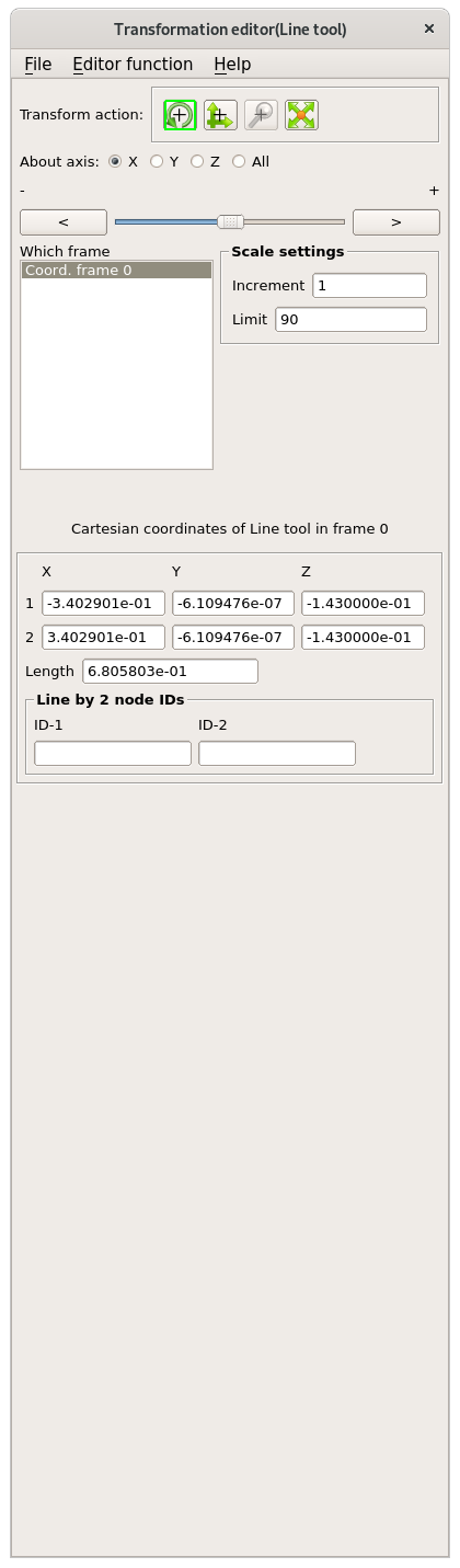 Plot over line tool