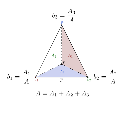 triangle bary coord